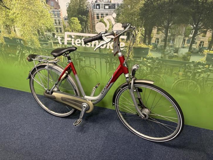 Fietshokje Raaks : Gazelle Orange damesfiets 52cm, Fietsen en Brommers, Fietsen | Dames | Damesfietsen, Zo goed als nieuw, Gazelle