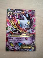 Mega Gengar EX XY166 Pokémon kaart M, Ophalen of Verzenden, Zo goed als nieuw, Losse kaart, Foil