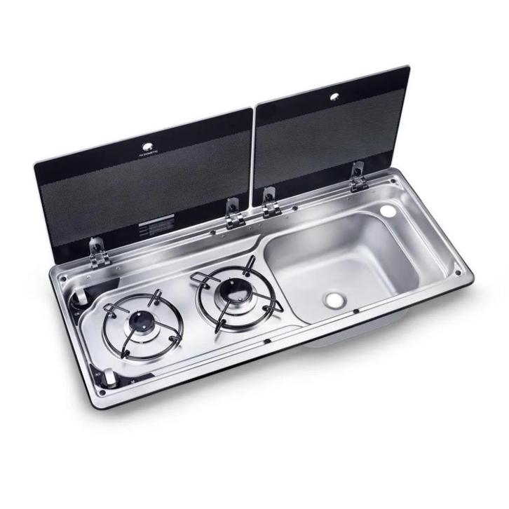 Dometic Kookplaat met Wasbak Combi - 9722R op=op actie, Caravans en Kamperen, Camper-accessoires, Nieuw, Ophalen of Verzenden