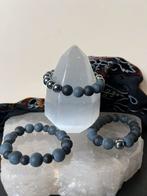 Bianstone teraherz beschermt healing hoge trilling uniek, Ophalen of Verzenden, Nieuw, Zwart, Met bedels of kralen