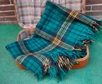 Vintage Schotse Plaid Wollen Deken gemerkt Woolly, Ophalen of Verzenden, Gebruikt