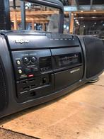 Sanyo MCD-Z71L boom box stereo cd cassette vintage, Ophalen, G, T, Zo goed als nieuw