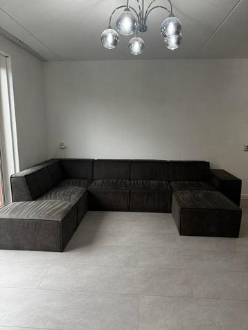 Antraciet Grijze XL Bank - Complete Zithoek