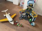 Playmobil vliegveld met vliegtuig en diverse extra’s, Ophalen, Gebruikt