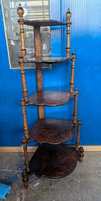 Antieke 1870-1920 etagère . 148 cm hoog, Huis en Inrichting, Woonaccessoires | Etagères, Ophalen, Zo goed als nieuw