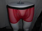 Doorzichtige boxer slip rood heren zeer sexy, Verzenden, Rood, CM, Slip