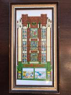 Antieke V&D Tegels in Lijst - 1924, Antiek en Kunst, Ophalen of Verzenden