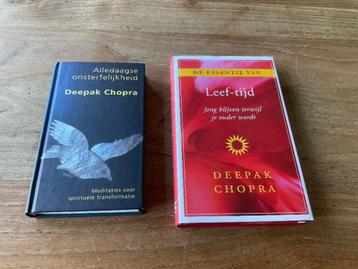 Deepak Chopra boeken 5 stuks zie titels en prijzen p/stuk beschikbaar voor biedingen