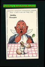 Ansicht half ei lege dop Illustrator Nico Broekman  B27, Overige thema's, Ongelopen, Ophalen of Verzenden, 1920 tot 1940