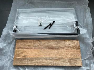 Wandplank Benoa Mango Industrieel 70cm - Nieuw! beschikbaar voor biedingen