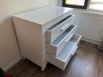 Witte Commode - 3 Lades - bopita - incl bladvergroter, Ophalen, 50 tot 70 cm, 100 cm of meer, Zo goed als nieuw