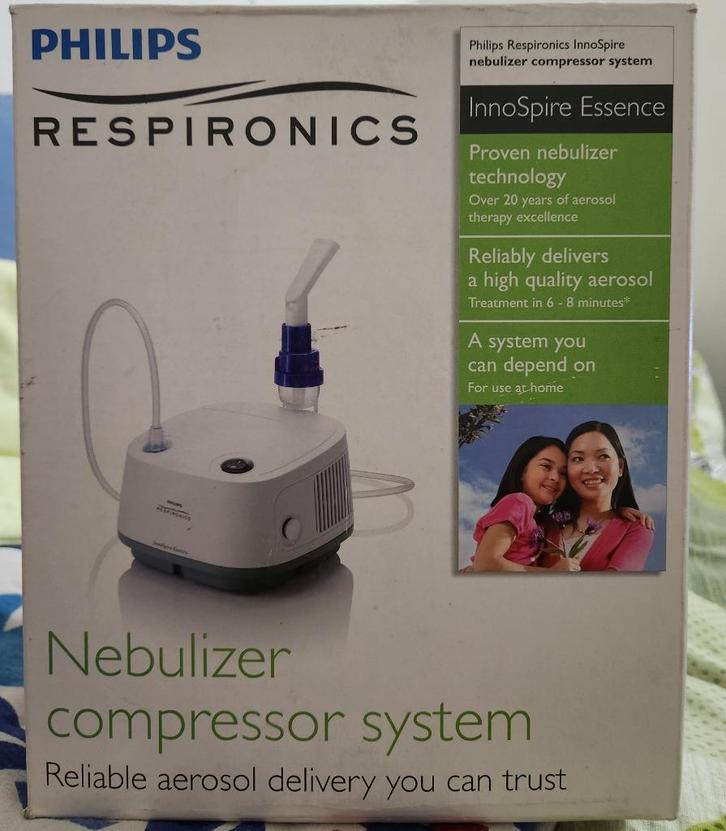 Philips Respironics Innospire Essence Nebulizer (White), Diversen, Verpleegmiddelen, Zo goed als nieuw, Ophalen of Verzenden