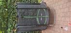 Bijna nieuwe trampoline, Doe-het-zelf en Verbouw, Ophalen of Verzenden, Zo goed als nieuw, Zwart, Steen of Klei