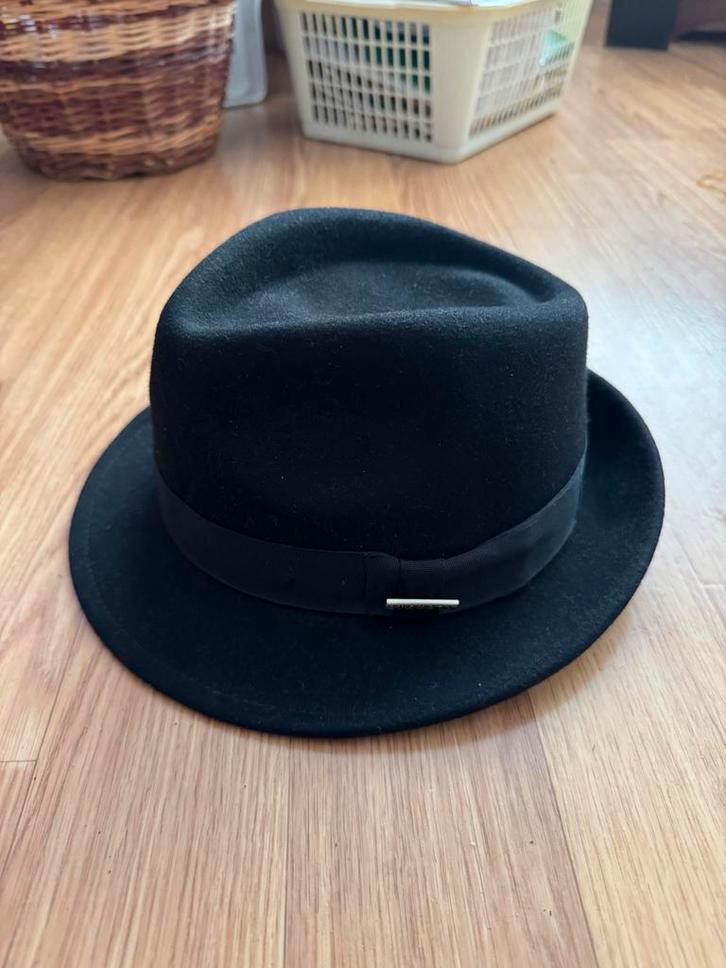 Stetson Elkader Hoed - 100% Wol, Kleding | Dames, Hoeden en Petten, Zo goed als nieuw, Hoed, One size fits all, Ophalen of Verzenden