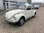 Volkwagen kever 1303 1973 wit, Auto's, Oldtimers, Achterwielaandrijving, Zwart, Volkswagen, Wit