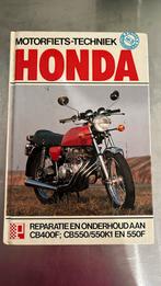Honda CB400f CB550 en 550F,  motorfiets-Techniek, Motoren, Handleidingen en Instructieboekjes, Honda