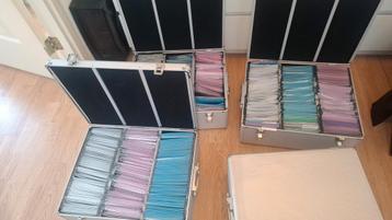 Dvd opbergkoffers  beschikbaar voor biedingen