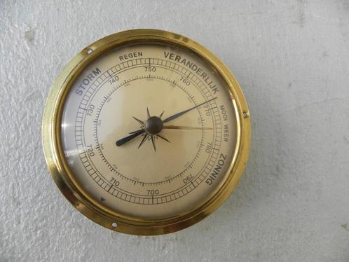 Barometer messing inbouw, Audio, Tv en Foto, Weerstations en Barometers, Ophalen of Verzenden
