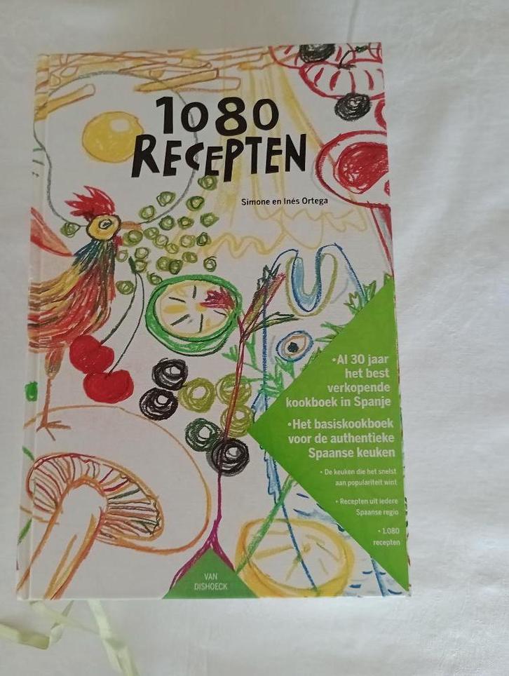 1080 RECEPTEN  Spanje hardcover NIEUW, Boeken, Kookboeken, Nieuw, Voorgerechten en Soepen, Hoofdgerechten, Tapas, Hapjes en Dim Sum