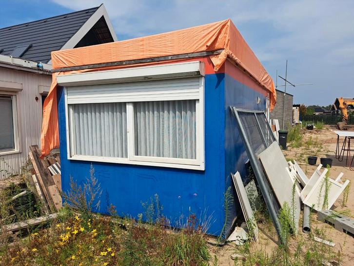 Schaftkeet met toilet, Doe-het-zelf en Verbouw, Overige Doe-het-zelf en Verbouw, Ophalen