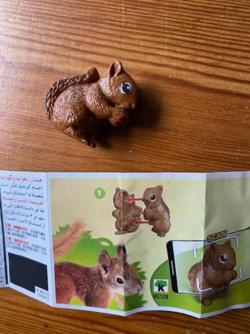 VQ129 eekhoorn natoons uit ferrero surprise, Verzamelen, Verrassingseieren, Zo goed als nieuw, Ophalen of Verzenden