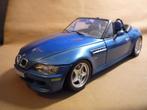 BMW Z3 M Roadster 1996 Burago schaal 1:18, Hobby en Vrije tijd, Modelauto's | 1:18, Ophalen of Verzenden, Zo goed als nieuw, Auto