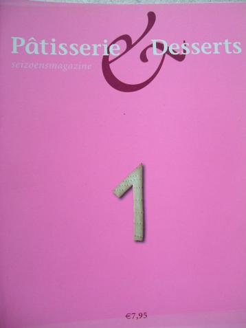 Magazine Patisserie & Desserts" delen 1 - 12 en 14 - 36. beschikbaar voor biedingen