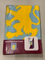 Aston Villa Crest Handdoek Voetbal 140cm x 70cm official, Nieuw, Ophalen of Verzenden, Buitenlandse clubs