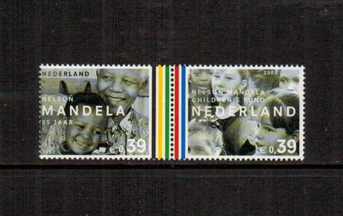 2196a/2197a Nelson Mandela 85 Jaar 2003 Postfris, Postzegels en Munten, Postzegels | Nederland, Postfris, Na 1940, Verzenden