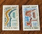 Marokko 1962 vissen Aquarium Casablanca ongebruikt, Postzegels en Munten, Postzegels | Afrika, Ophalen of Verzenden, Marokko
