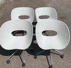 4 iconische Vitra Tom Tac draaistoelen, Huis en Inrichting, Stoelen, Ophalen, Gebruikt, Industrieel, Modern, hedendaags design, Sculpturaal, organisch