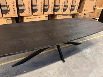 Deens ovale tafel zwart/zwart beschikbaar voor biedingen
