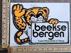 Vintage sticker Beekse Bergen Safaripark tijger strip, Verzamelen, Stickers, Ophalen of Verzenden, Zo goed als nieuw, Overige typen