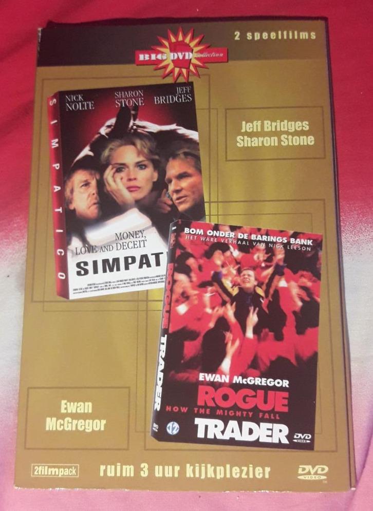 DVD Simpatico (Sharon Stone, Nick Nolte) en Rogue trader, Cd's en Dvd's, Dvd's | Drama, Drama, Ophalen of Verzenden