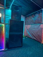 Speakers / geluidsinstallatie te huur!, Ophalen of Verzenden, Zo goed als nieuw, Overige