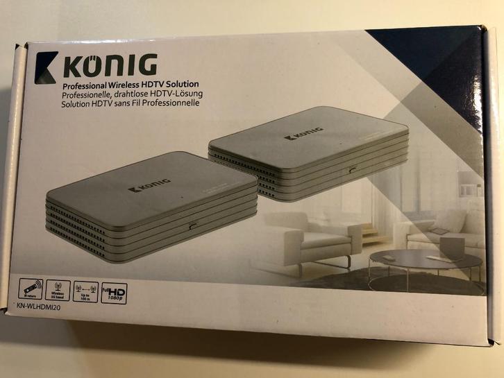 Audio+Beeld verbinding HD kwaliteit, Telecommunicatie, Zenders en Ontvangers, Nieuw, Zender en Ontvanger, Ophalen