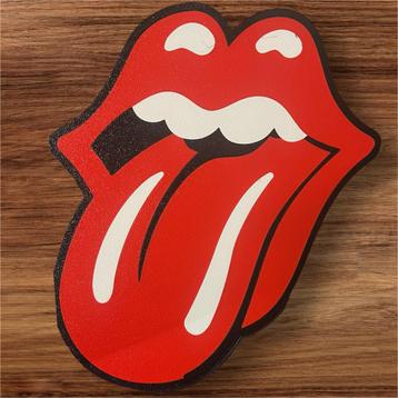 Rolling Stones Tong Lamp - Wanddecoratie beschikbaar voor biedingen