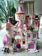 Playbobil princessen kasteel + uitbreidingssets, Ophalen, Zo goed als nieuw, Complete set