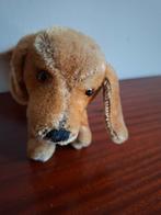 Steiff Knuffel Teckel Hond, Ophalen of Verzenden, Gebruikt