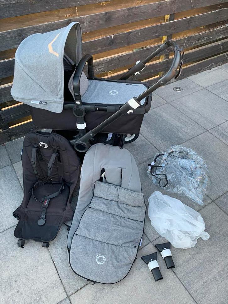 Bugaboo Buffalo kinderwagen + accessoires, Kinderen en Baby's, Kinderwagens en Combinaties, Gebruikt, Combiwagen, Bugaboo, Met reiswieg