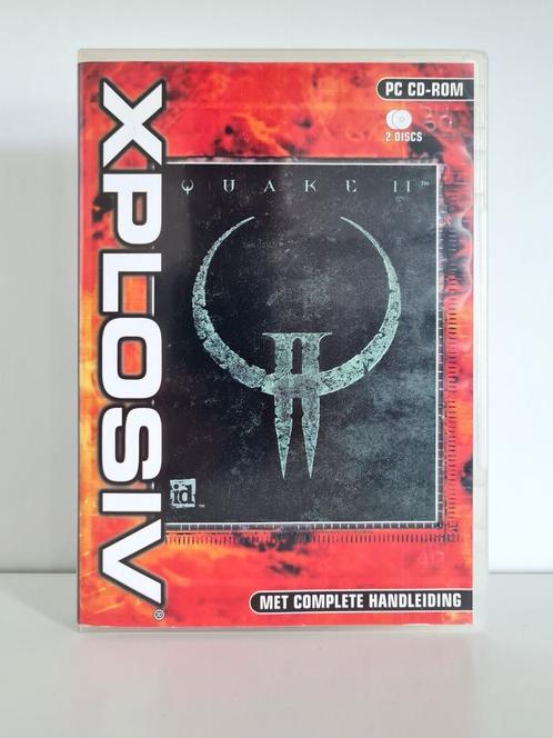 Quake II - PC cdrom, Spelcomputers en Games, Games | Pc, Zo goed als nieuw, Shooter, 1 speler, Vanaf 16 jaar, Ophalen of Verzenden