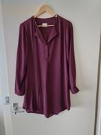 VILA BORDEAUX RODE TUNIEK BLOUSE BOVEN KNOOPJES  MAAT 40, Maat 38/40 (M), Vila, Nieuw, Ophalen of Verzenden