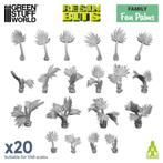 3D printed set - Fan Palms 20x 12670 Scenery, Nieuw, Overige soorten, Toebehoren, Ophalen of Verzenden