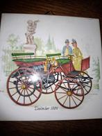 Mosa Tegeltje Daimler 1886, Antiek en Kunst, Antiek | Wandborden en Tegels, Ophalen of Verzenden