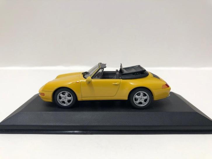 Minichamps: Porsche 911 - 993 cabriolet, Hobby en Vrije tijd, Modelauto's | 1:43, Zo goed als nieuw, Auto, MiniChamps, Ophalen of Verzenden