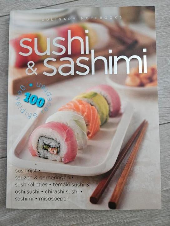 Culinary notebooks Sushi & Sashimi, Boeken, Kookboeken, Zo goed als nieuw, Ophalen of Verzenden