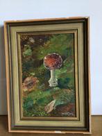 Olieverf schilderij Paddenstoel Joop Nijmeijer ( 1941-2017), Antiek en Kunst, Kunst | Schilderijen | Klassiek, Ophalen