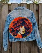 Gepimpt Jeansjasje VETO - Disco Velours, VETO, Ophalen of Verzenden, Zo goed als nieuw