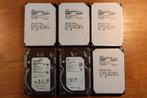 5x Harde Schijf 6TB  -  1x Seagate, 4x HGST, Intern, Gebruikt, Ophalen of Verzenden, Desktop