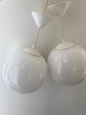 set Vintage Schoollampen Bol Globe beschikbaar voor biedingen